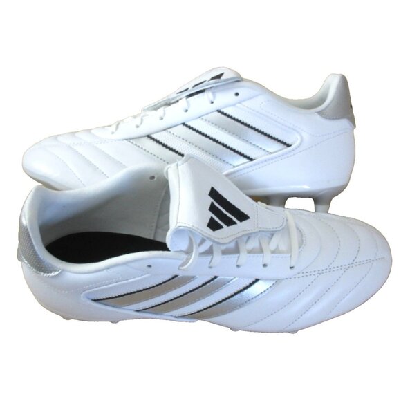 Adidas Men's Copa Gloro II FG Soccer Cleats White Black Silver JR 9444 Sizes NIB - Picture 1 of 5
